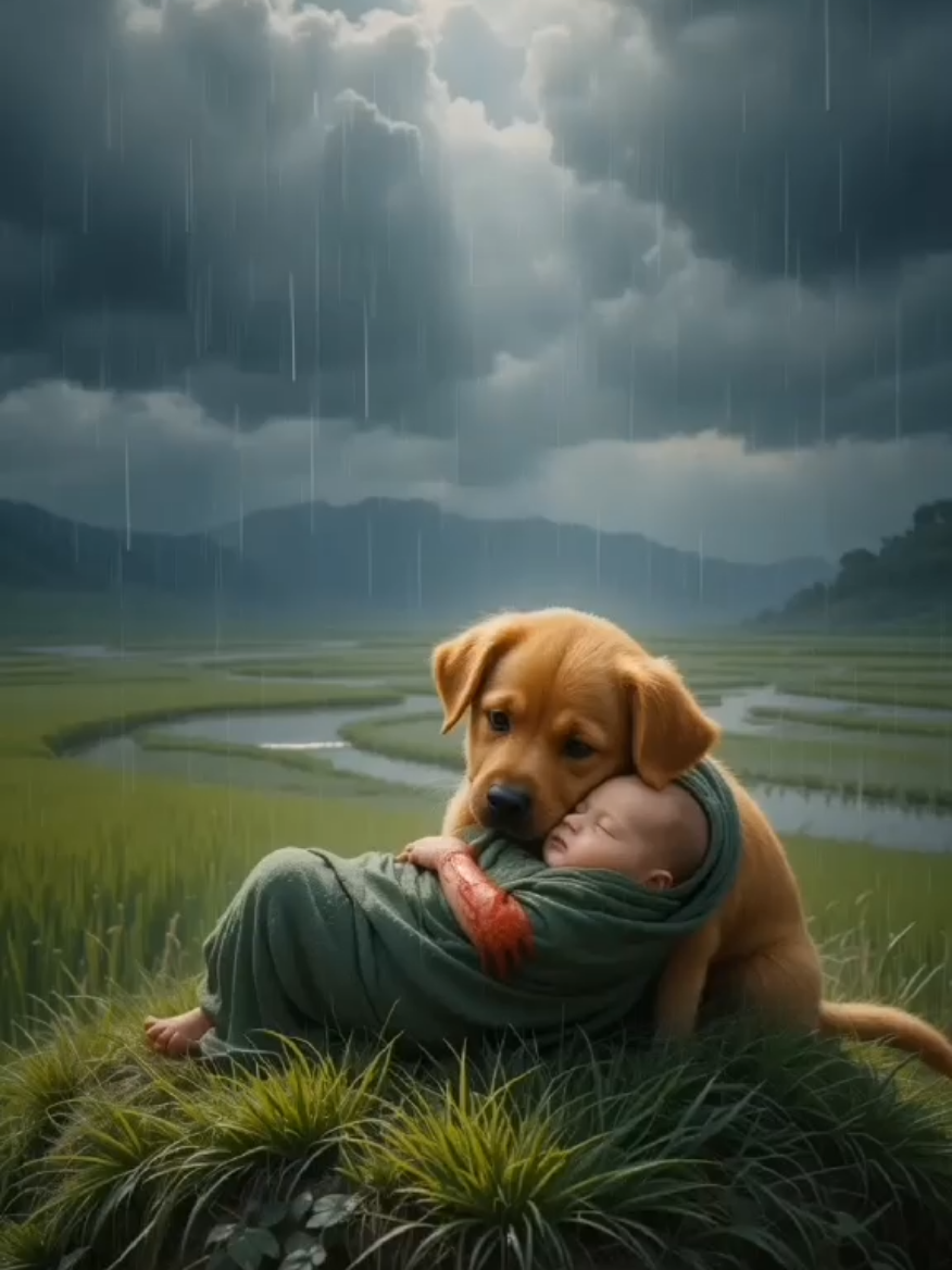 Tiny Puppy Saved a Drowning Baby in Flood 💔 | Heart Touching Real Story #PuppyRescue #EmotionalStory #FloodSurvivor #AnimalHero  #DogLover  #HeartTouching  #BabyRescue #SadShorts #ViralShorts