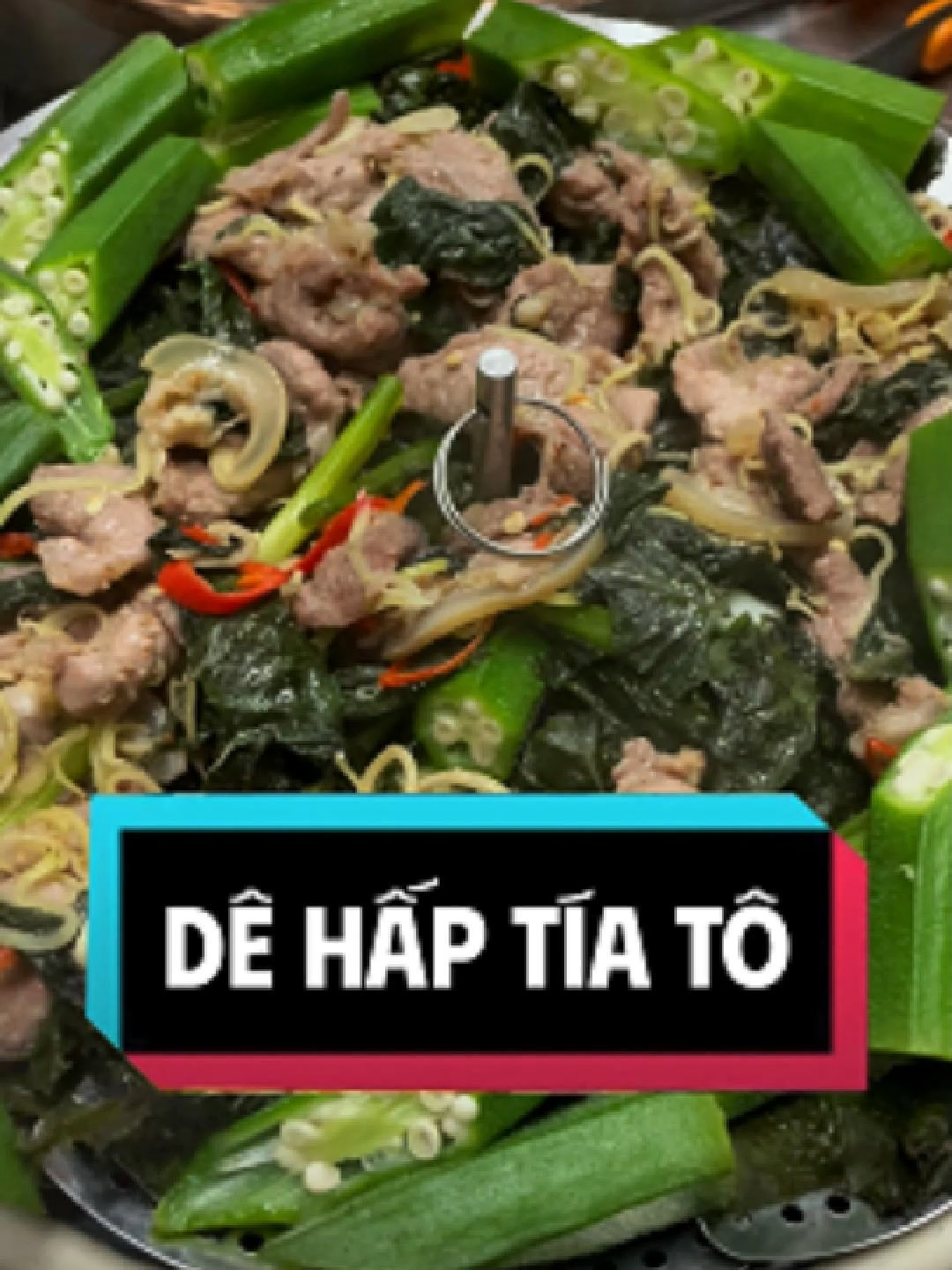 🔥 BÍ KÍP LÀM MÓN ĂN DÊ HẤP TÍA TÔ CỦA ĐẦU BẾP QUỐC TẾ TẠI CHUỖI NHÀ HÀNG DÊ #dengonquan #detuoi #thitde #ancungtiktok #xuhuong