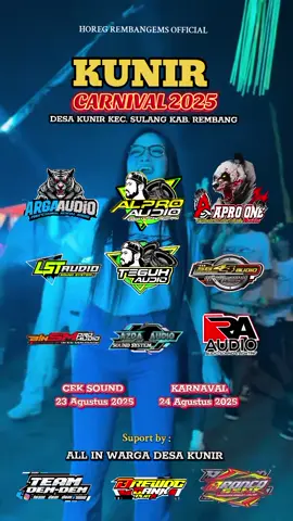 KUNIR CARNIVAL 2K25  #teamdemdem #horegrembangems #soundpati #masukberanda #xyzbca #fypシ #soviiaaaaaaa_ 