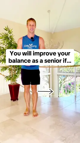 3 exercises for daily use that will improve your balance - exercising should be fun! #fitnesstips #seniorfitness #balance #fallprevention