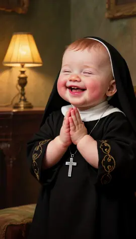 Baby singing #baby #cutebaby #jesus #babyvoice #godblessyou #jesuslovesyou #hallelujah #aiart #amen #fyp #healing 