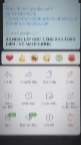 Full bài giảng và tài liệu 48 ngày lấy gốc Tiếng Anh - Cô Vũ Mai Phương ai cần ib mình tặng free nhé ❤️#talieuonthi #cogangmoingay💪 #sharetailieuhoctap #viral 