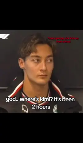 joking:) pretty sure george such a good mom guys #georgerussell #kimiantonelli #charlesleclerc #olliebearman #pov #4u #fyp 
