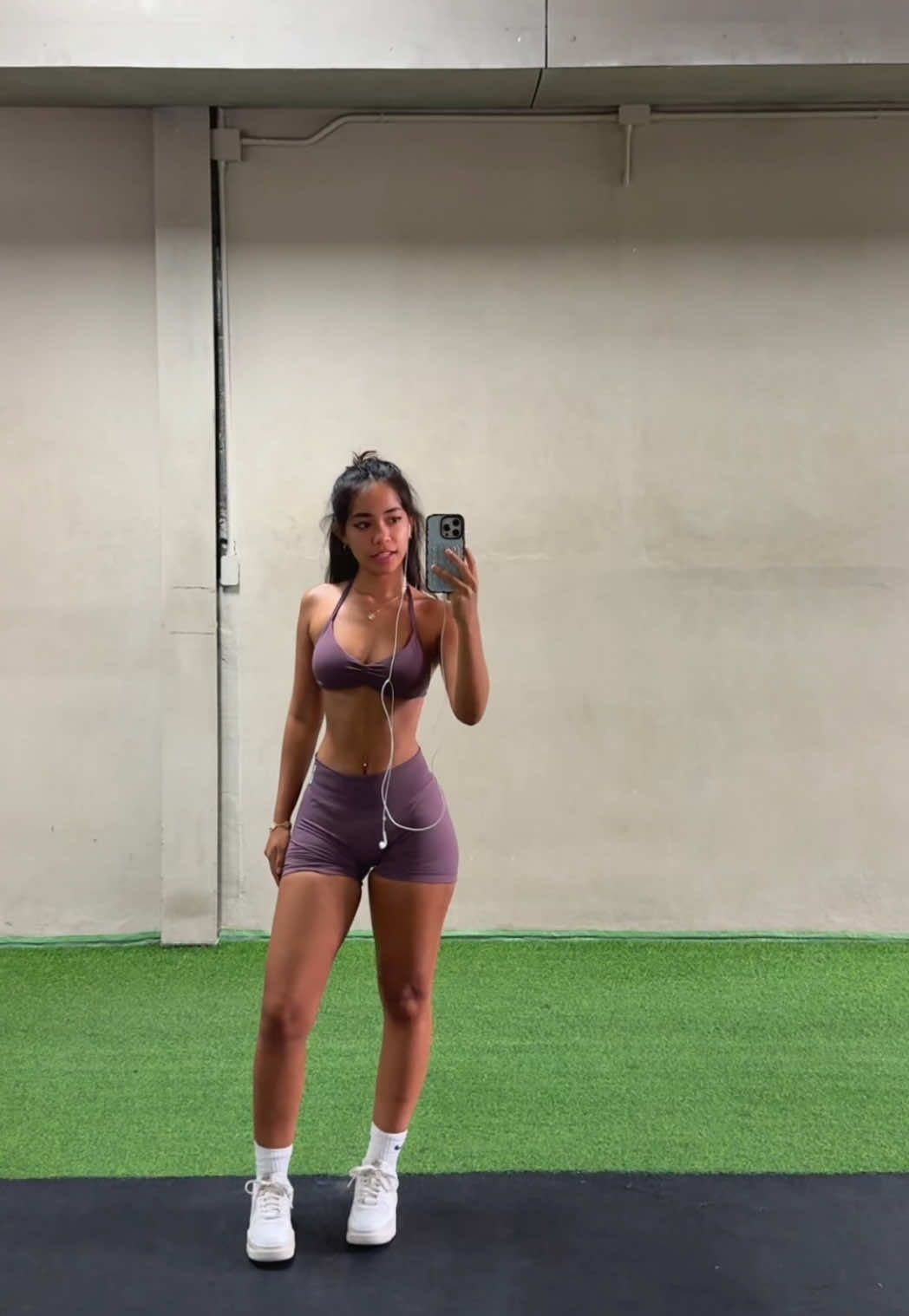 Not my usual gym filming spot 