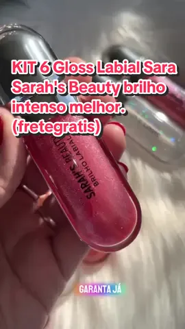 KIT 6 Gloss Labial Sara Sarah's Beauty brilho intenso o melhor#GlossPerfeito   #GlossBrilhante   #LábiosDeMilhões   #BelezaQueBrilha   #MakeDoDia   #GlossSaraSarahs   #BrilhoIntenso   #BocaIluminada   #GlossKit6   #LábiosPerfeito