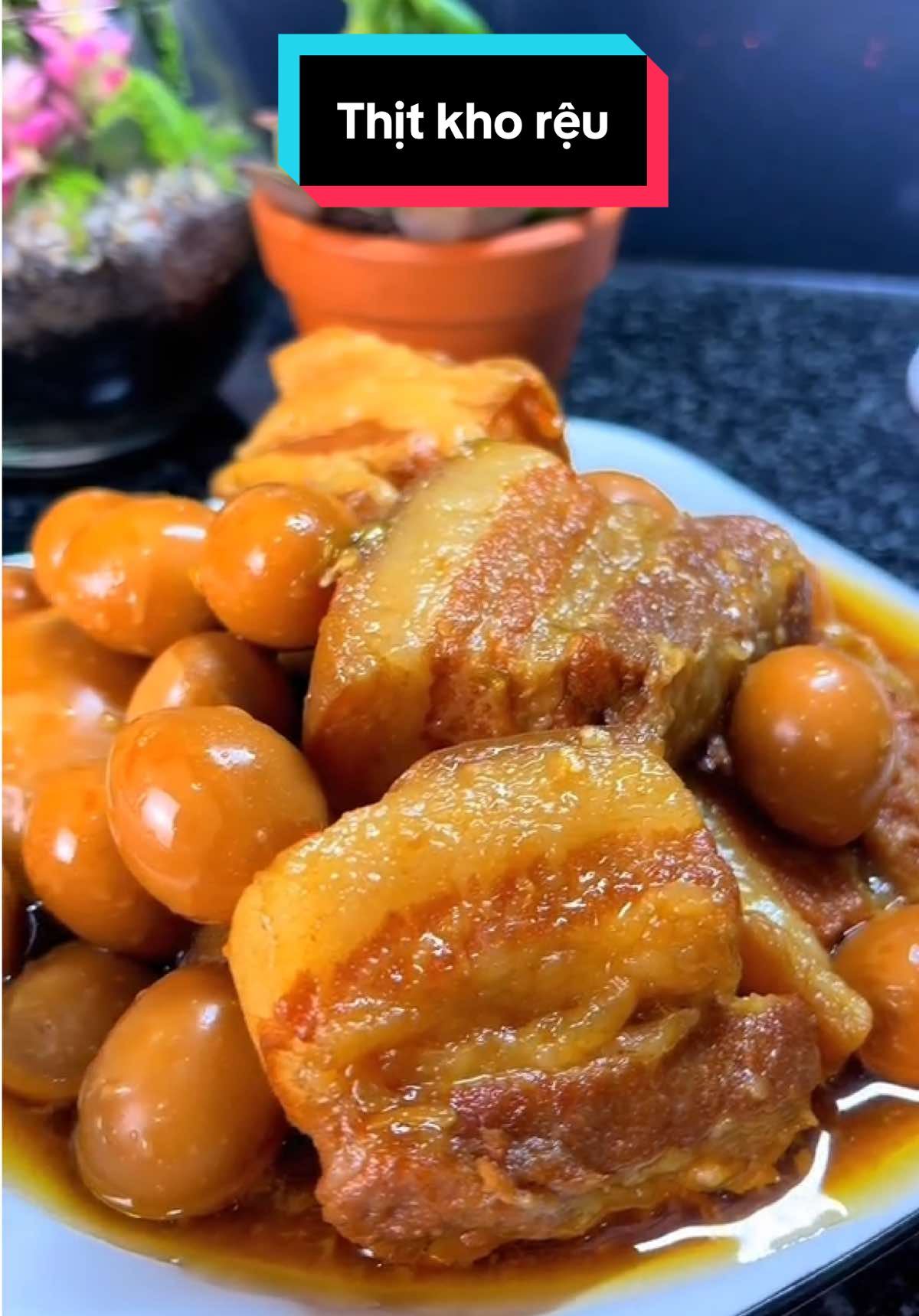 Nhà e thì gọi là thịt kho rệu còn nhà a chị gọi là thịt kho gì?e thấy món này có nhiều tên gọi quá🥰#mon ngon#ancungtiktok #xuhuong #video #viral #fyp 
