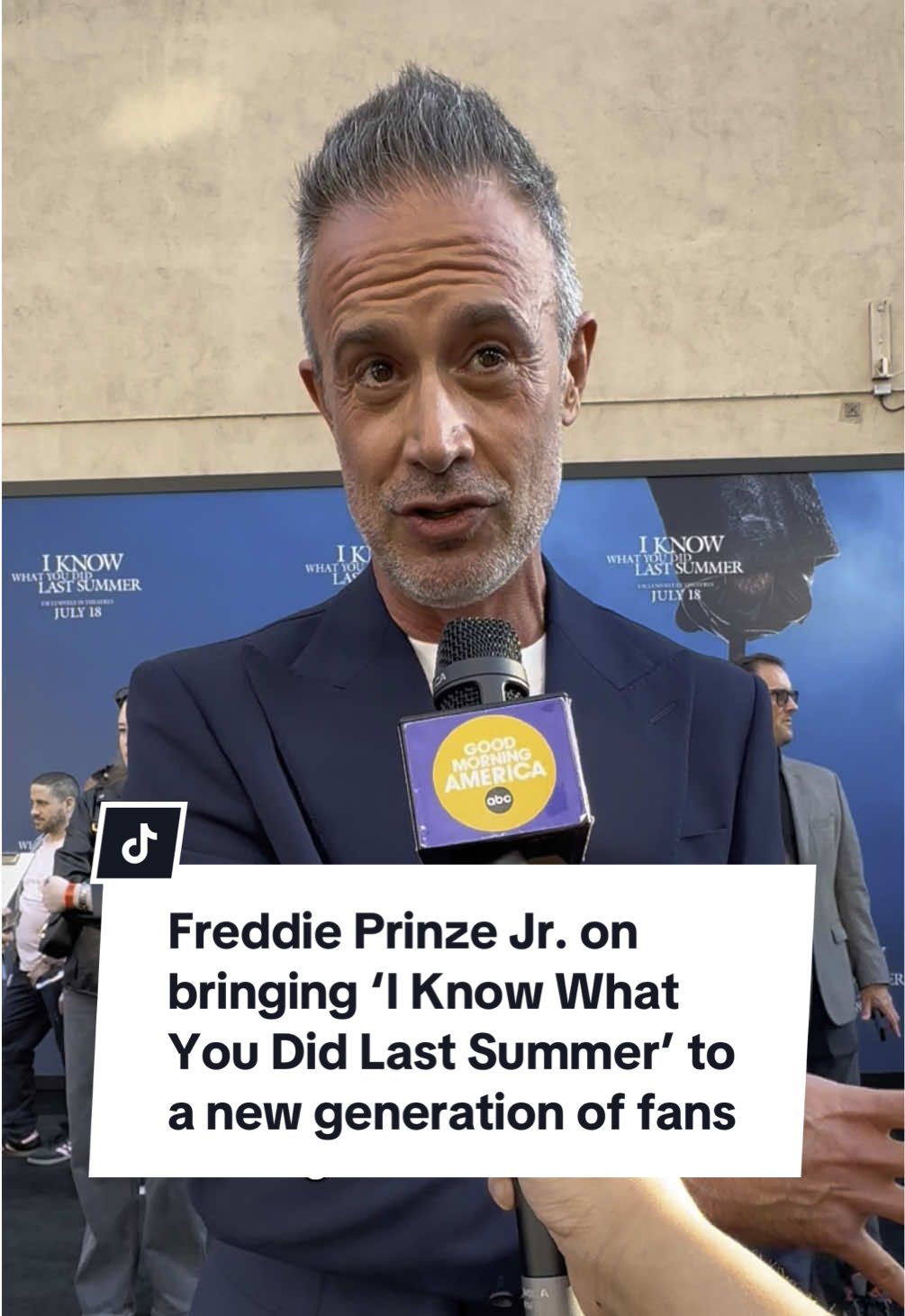 #freddieprinzejr talks about bringing #iknowwhatyoudidlastsummer to a new generation of fans ✨