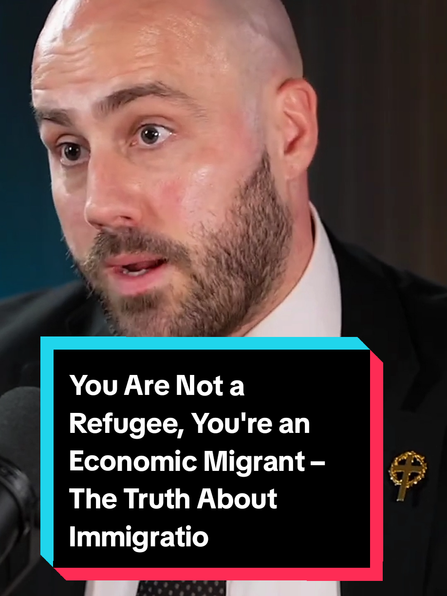 You Are Not a Refugee, You're an Economic Migrant – The Truth About ImmigrationLiam Tuffs  #fyp #fypageシ #podcasts #ukpodcast #viralpodcast #podcastclip #mass 