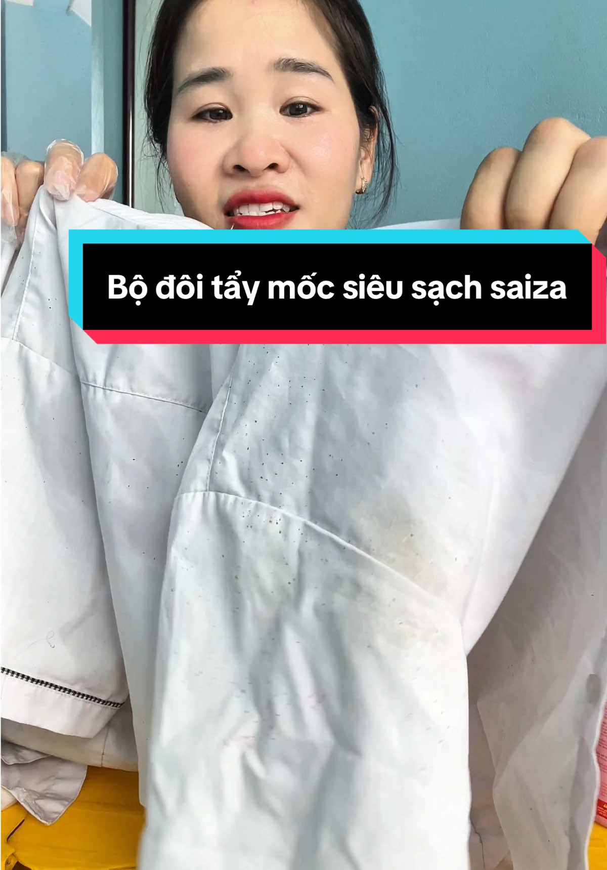 Bộ đôi tẩy mốc saiza, tẩy siêu sạch luôn,không cần chà vò gì luôn, giúp quần áo sạch bong như mới #thuyencoibg #nhacuadoisong #giadungtienich #xuhuong #taymoc #taymocquanao #taymocsaiza 