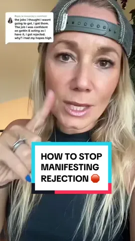 Stop rejection in its tracks. Manifest faster!  