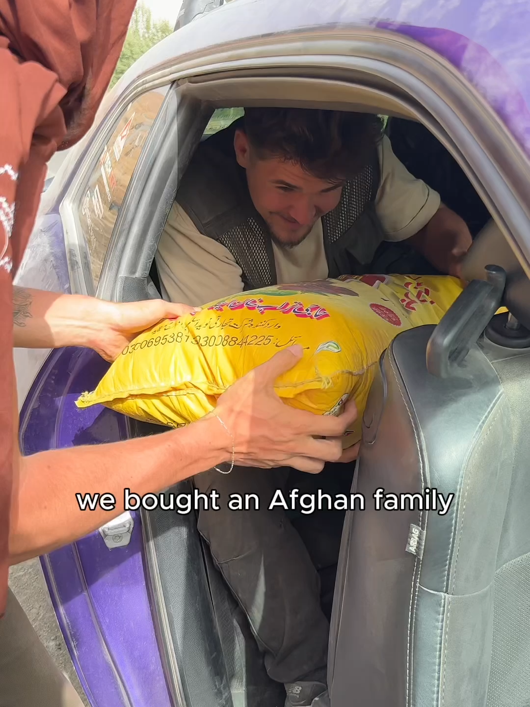 We bought food for a family in Afghanistan #usa🇺🇸 #travel #travelling