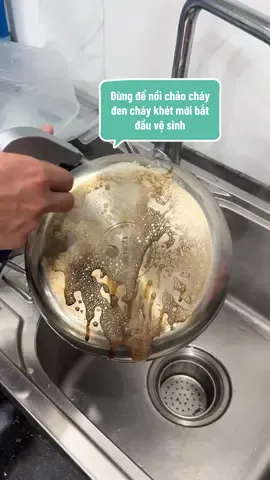 Đừng để nồi chảo cháy đen cháy khét mới bắt đầu vệ sinh #LearnOnTikTok #drnatro #noitro #taydanang #CleanTok 