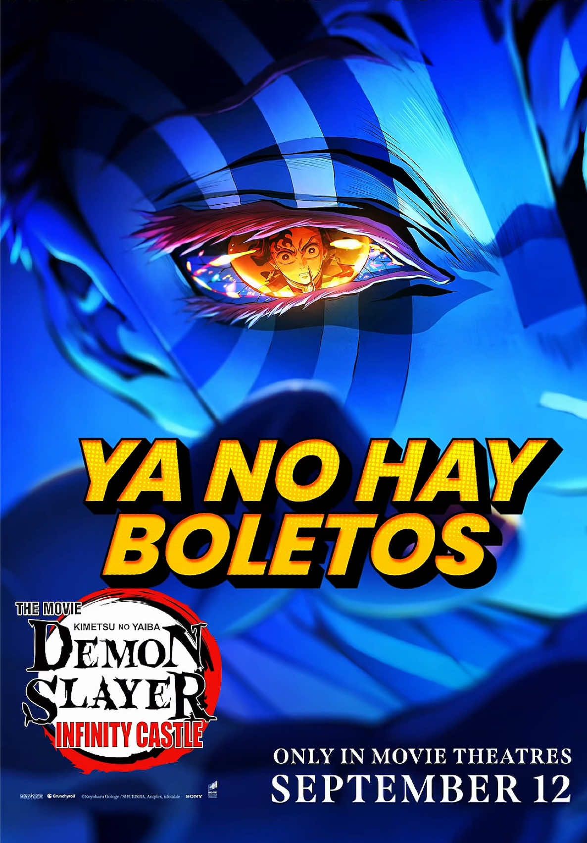 Se acabaron los boletos para Demon Slayer Castillo Infinito 😞 #aldoyate #sala7 #demonslayer #kimetsunoyaiba #infinitycastle #castilloinfinito #boletos #japon #anime #animenews #animetiktok #tiktokmehizover  @aldo YATE @AniplexLat @Crunchyroll LATAM @Sony Pictures México 