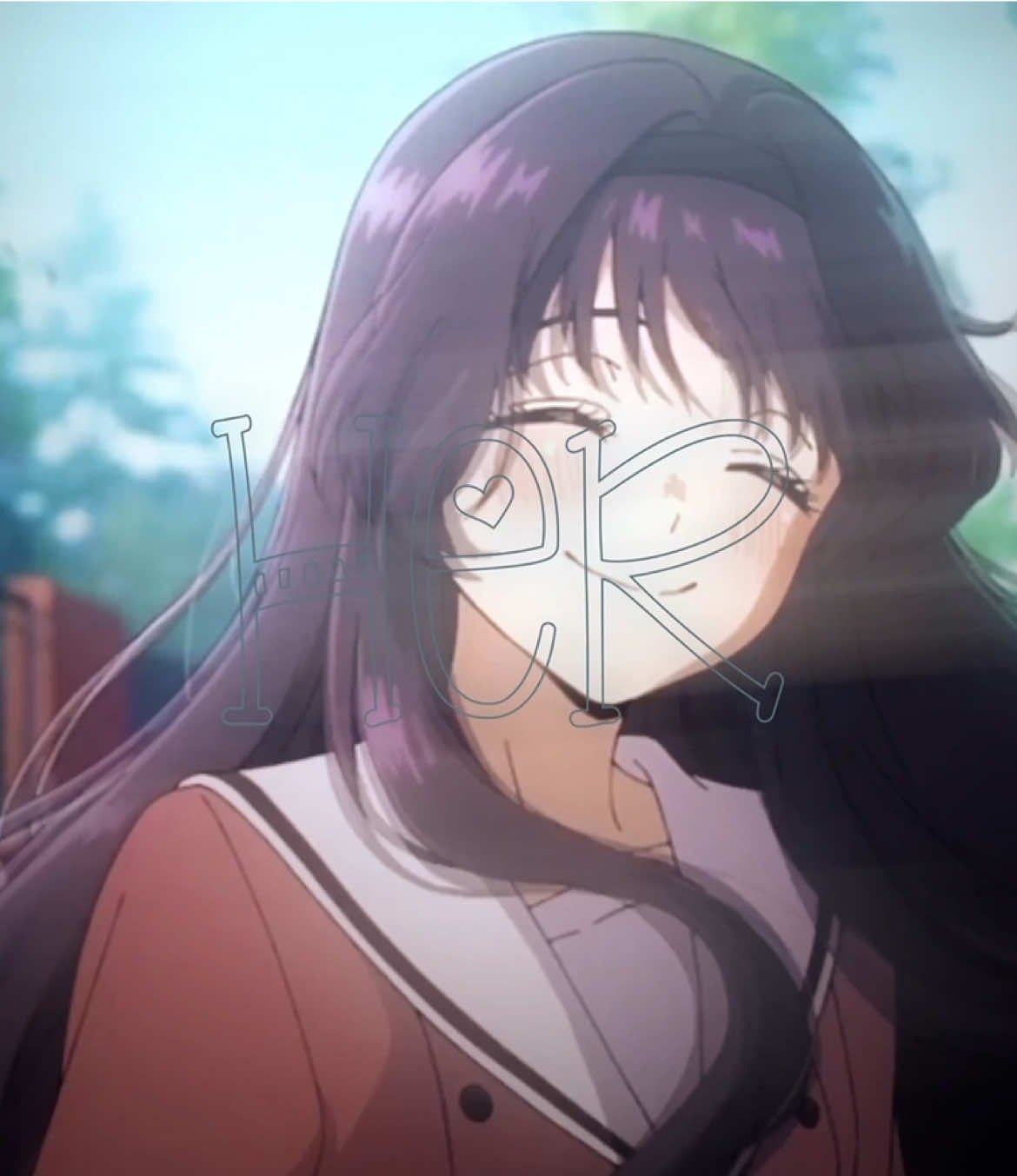 I didn’t know what i was looking for, till i found HER #thefragrantflowerbloomswithdignity #wagurikaoruko #rintarotsumugi #anime #animeedit 