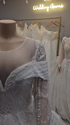 B R I D A L  GOWN  full beaded,  Can customize for hijabi bride 👰‍♂  Size L _ 2XL  📞 5764 9862  📍Le Hochet Terre Rouge.  Private showroom,open on appointment only,  visit us for more luxurious gowns  #foryou #mauritius #bridetobe #lovegown #viralvideo #newstyle #foryoupage #tiktok #billionviews #newtrend #capcut #wedding #trend #everyone #glitter #znweddinggowns #fyp #foryou #latestcollection #viral #fyp #dubai #turkeystyle #abudhabi #fabulous #2025 #mauritius #weddingtiktok 