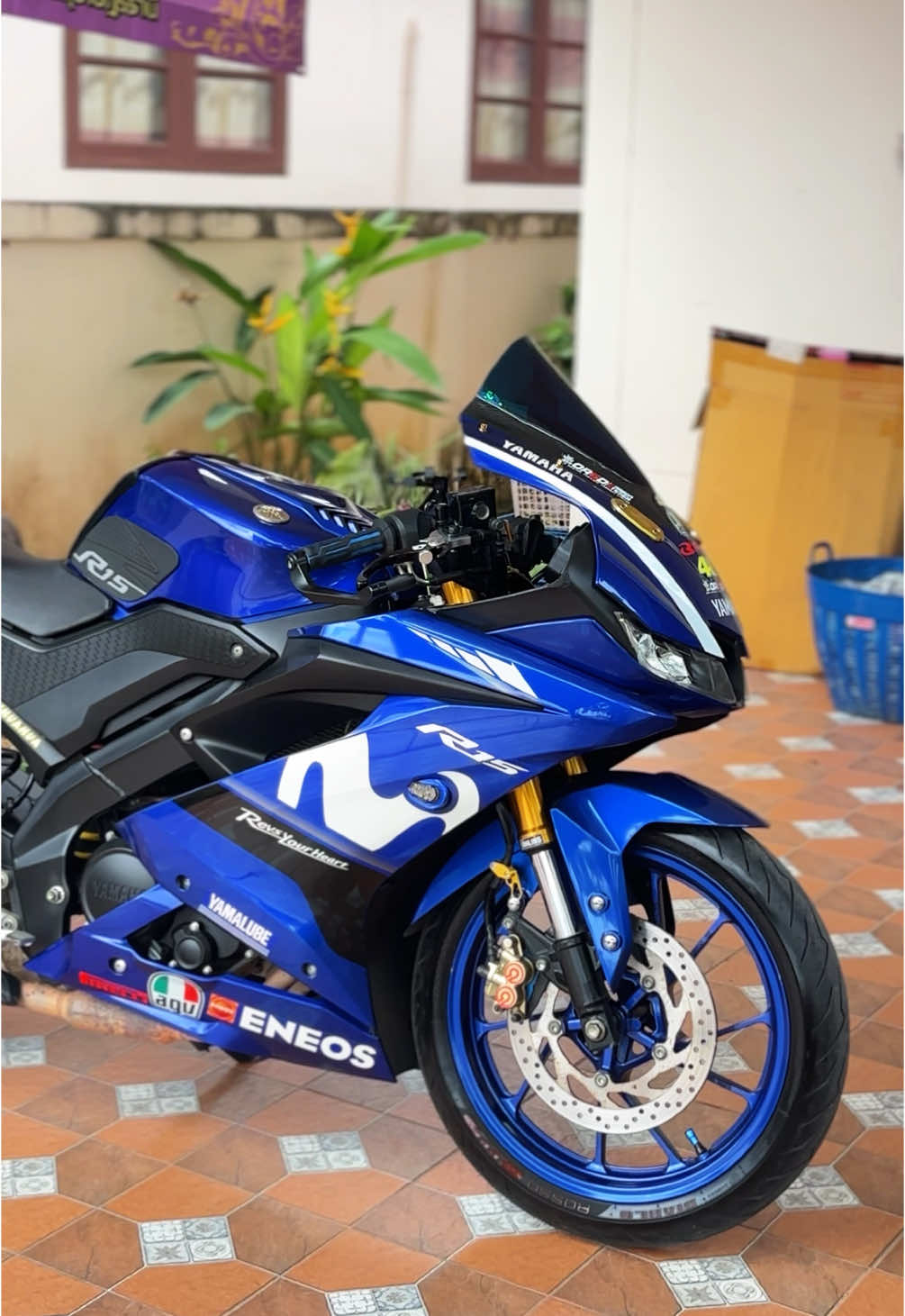 Play car🥰❤️‍🔥💙#r15v3 #r15 #155vva #yamaha #150cc #สุราษฎร์ธานี 