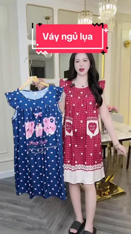 Đầm Ngủ Nữ Kiểu Tay Cánh Tiên #champhan #champhanreview #review #vayngu #damngu #pijama 