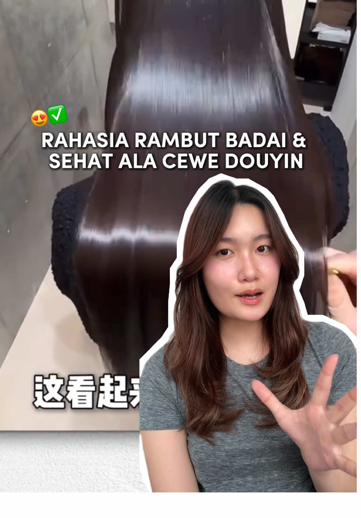 Rahasia rambut badai & sehat ala cewe douyin😍#skincarebybet #beautytips #beautyhacks 