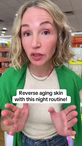 If you wanna reverse your skin age, follow this simple night routine at Ulta for under $100. One of our followers reached out to us she’s 46 years old. She was complaining of aging skin and dry skin, we built the skin care routine for her look earlier in our feed for her morning routine. Here are the products listed in the video: oil cleanser @@anua_globalgentle cleanser @@Good MoleculesAcid exfoliator: @@The OrdinaryHydrating Toner: @@Anua Store US rice 70 + Ceramindes. @@NaturiumPeptide Advanced Serum. Retrinal: @@AveneUSARetrinal 0.1%. Night Cream: @@vanicream@@VaniCreamLLC##glassskin##skincare##antiaging##reverseaging##reverseagingskincare##skincareroutine##nightimeskincare##nightroutine##retinol##retinolskincare##peptideserum##creatorsearchinsights