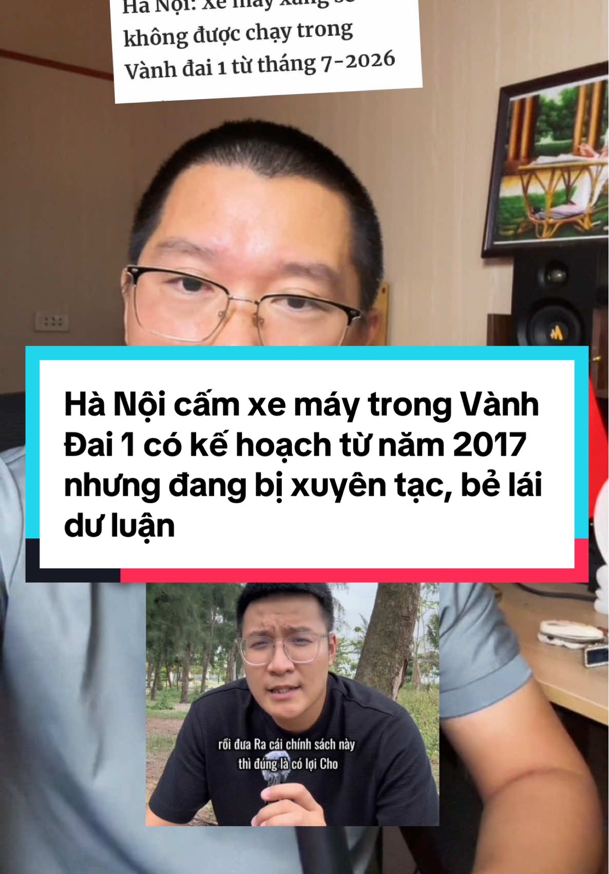Hà Nội cấm xe máy trong Vành Đai 1 có kế hoạch từ năm 2017 nhưng đang bị xuyên tạc, bẻ lái dư luận Phản biện @Banker thích code  #truongdinhnam #xemaydien #tintuc #xuhuong #xuhuongtiktok #xuhuong2025 #giaothong 