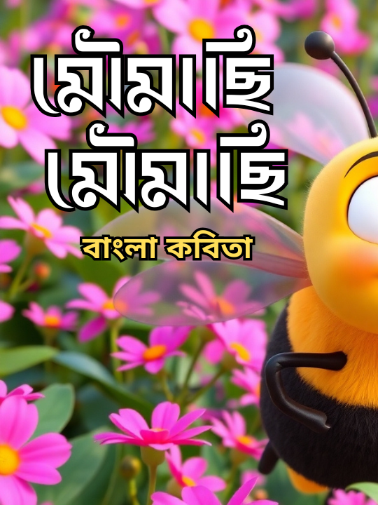 🐝 মৌমাছি মৌমাছি – মজার ছড়া ছোটদের জন্য! 🎶✨ #মৌমাছি #ছোটদেরছড়া #বাংলারাইমস #KidsRhyme #NurseryRhymes #BanglaRhymes #FunnyRhyme #LearningIsFun #মজারছড়া #রাইমটাইম #ToddlersFun #TikTokBangla #EducationalFun