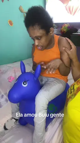 #ela amou esse burrinho