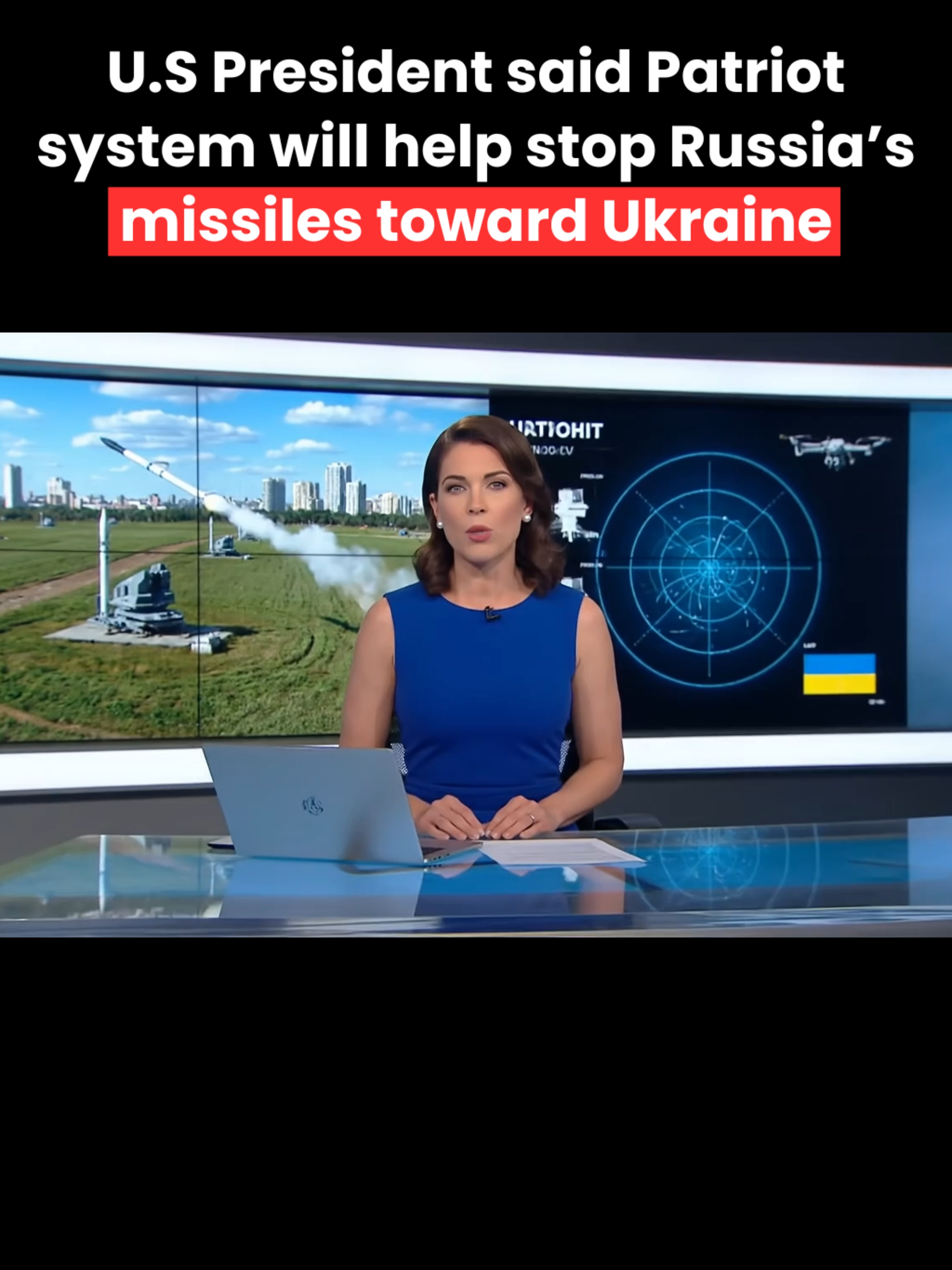 U.S president said Patriot system  will help stop Russia’s missiles towars ukraine #warzone #israelvsiran #donaldtrumpteam #usanews #usanewstoday #ukraine #russia #israele #Iran #war