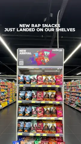 Just landed, RAP snacks on our shelves!! 🛬 Don’t forget to scan the qr code for a playlist music 🎶  #spinneyslebanon #spinneys #shopnow #grocery #weeklyoffers #freshoffers #doublepoints #snacks 
