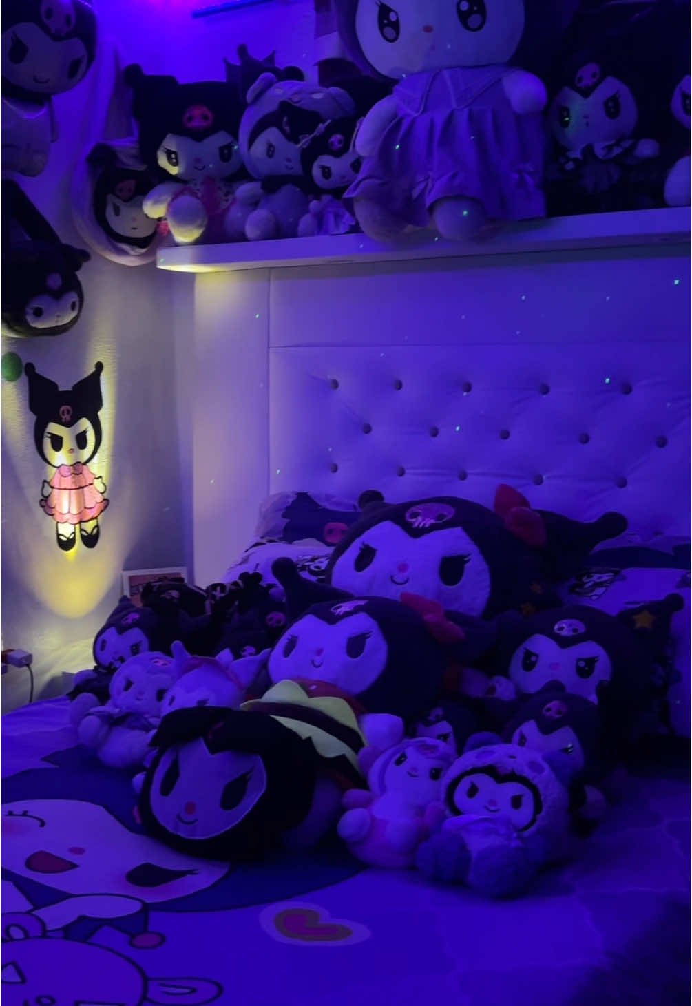 #kuromi #habitacion 💜🖤