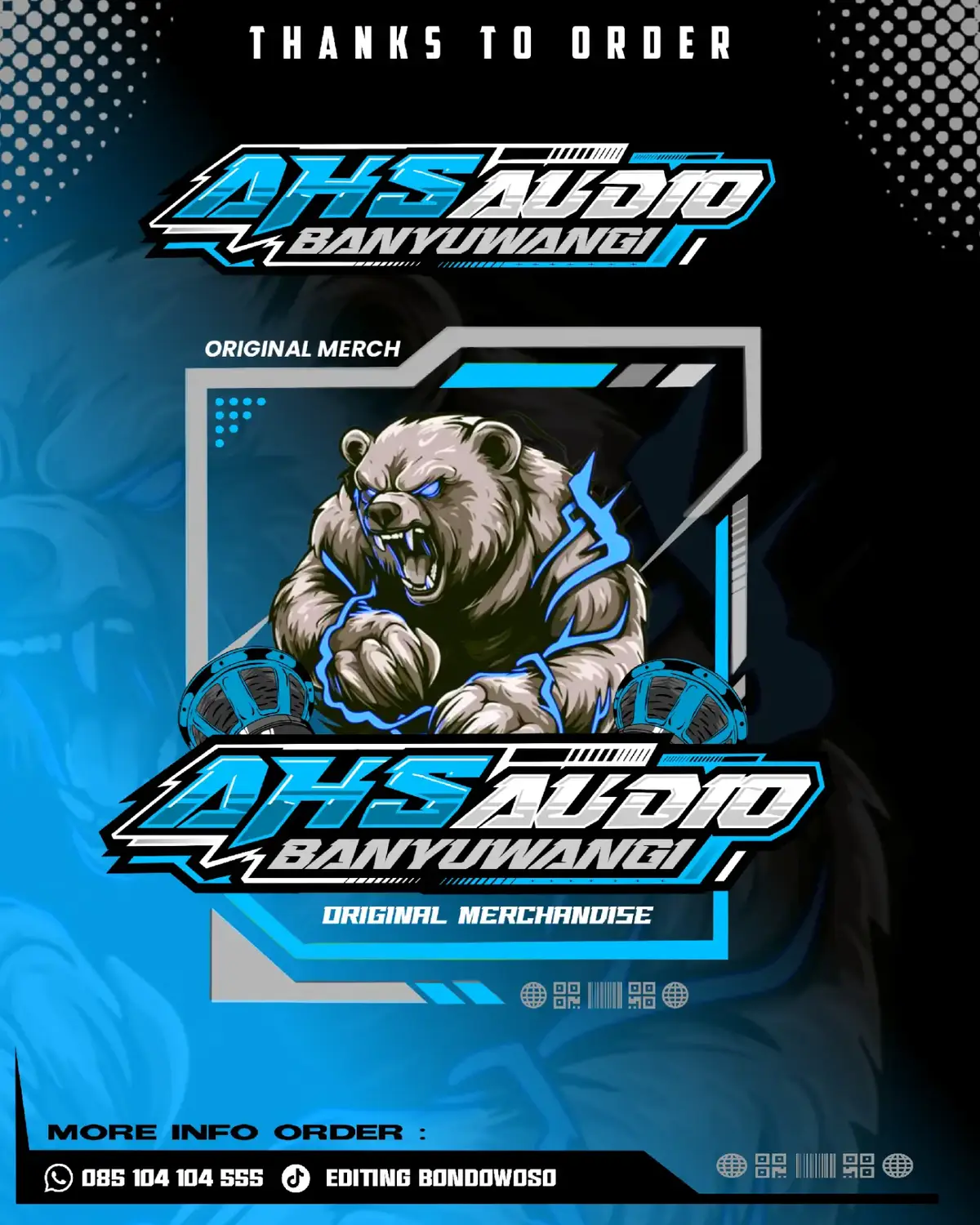 #designlogo #fypシ #fyppppppppppppppppppppppp #designbannerbengkel #fypage #designkaos #logosoundsystem #designgrafis #fyp @ahsaudiobwx 
