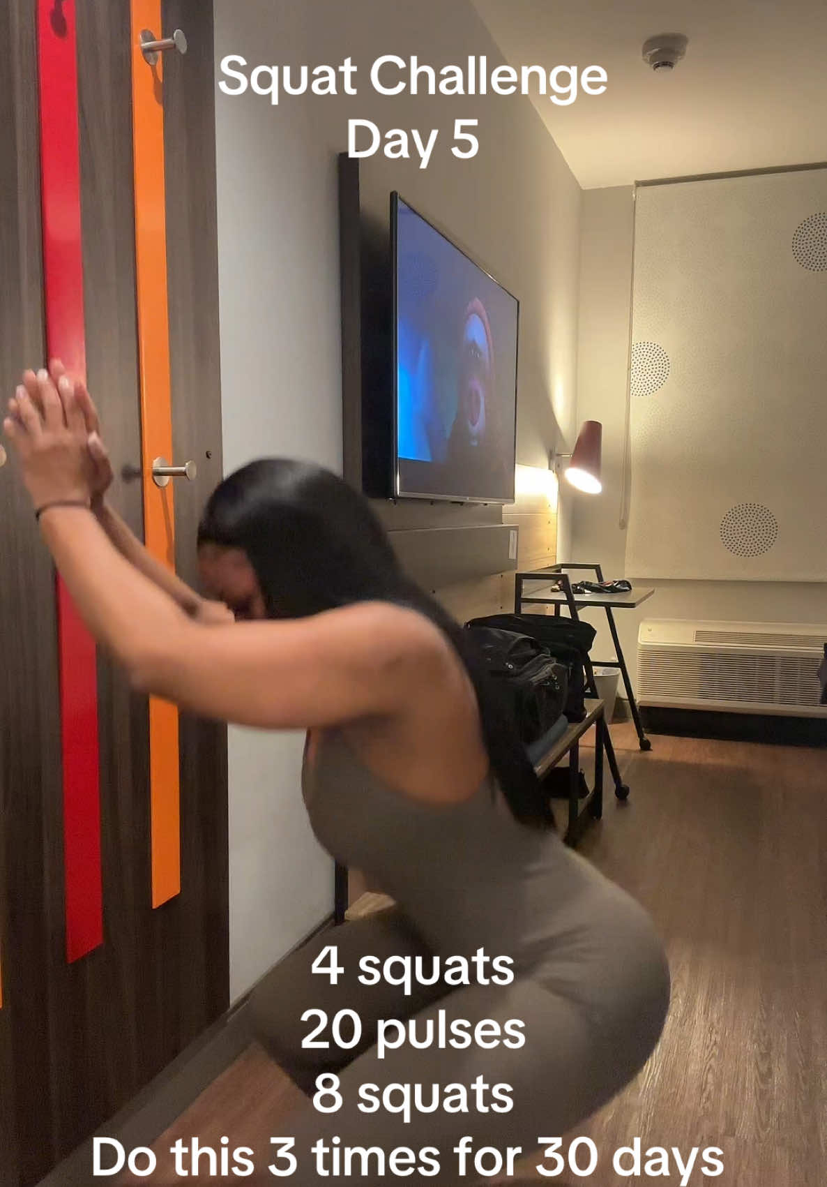 Day 5| 30-day squat challenge  You may miss a few days but keep going. It’s not about being perfect, it’s about becoming consistent. My job makes it hard for me to keep up with doing these but I’m about to start making time.  #squats #squatchallenge #glutes #bootyworkchallenge #gym #trending #tpain