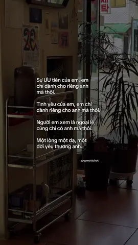 “Chỉ yêu mình anh..🫶” #tinhyeu #suyymottchut #fyp #viral 