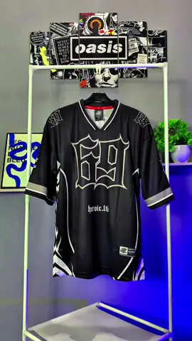 Jersey heroiclimited black69 ✅ keren abizz! 😉 #oversize #outfitjersey #jerseyvintage 