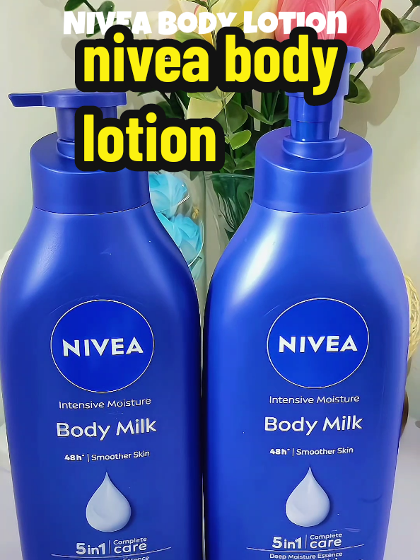 Intensive Moisture Body Milk Moisturizing Lotion for Dry Skin  #nivealotion #niveabodylotion  #moisturizinglotion #nivea #lotion #lotionfordryskin #buy1take1lotion 