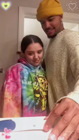 Telling husband I’m pregnant #pregnancyannouncement #couple #couplegoals #husband #pregnancy #usa #fyp #tiktok #pregnant 