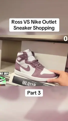 Ross VS Nike Outlet Sneaker Shopping