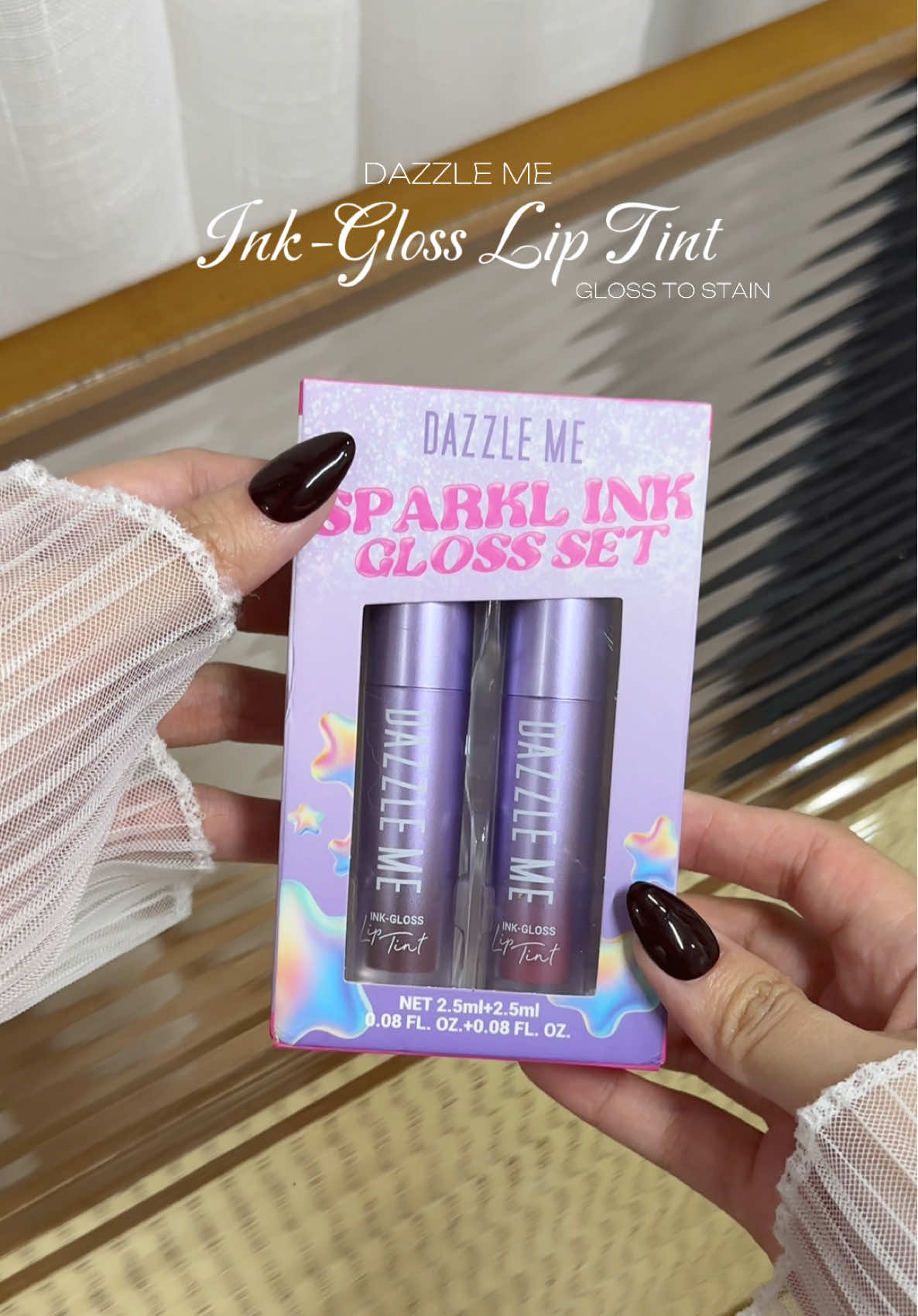 love the shade of this lip tint! 💋 #liptint #lipgloss #dazzleme #dazzlemeinkgloss #dazzlemeliptint 