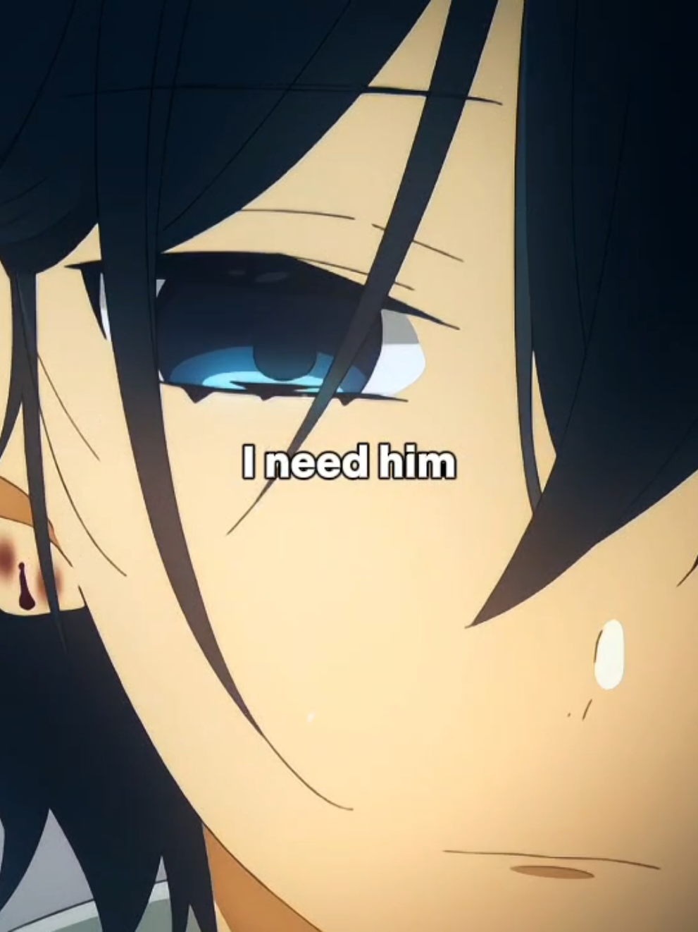 El muchacho de los ojos tristes.. #anime #horimiya #animeedit #sadedit #sadvibes🥀 #real #relatable #sad #lyrics #fypシ 