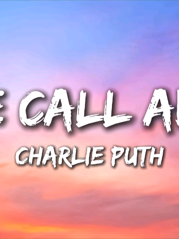 Charlie Puth - One Call Away (Lyrics) #charlieputh #onecallaway #music #lyrics 