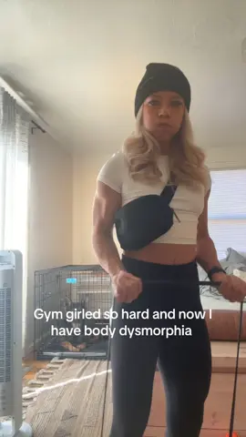 I think I gym girled a little too hard 🥴 #GymTok #gymgirls #npcbikinicompetitor #gymrelatable #gymhumor #bodybuilding 