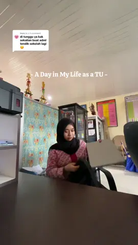 Replying to @c i setelah 3 minggu libur, finally day one school in 2025/2026😍😍 #adayinmylife #fyp #admin #tatausahasekolah 