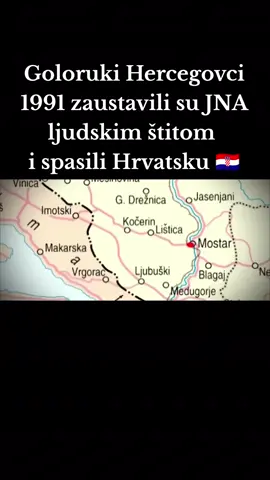 Hrvati hercegovine 1991 su dobili dojavu kako se ogroman JNA konvoj uputio iz Mostara prema Širokom Brijegu.Hrvati su spontano organizirali blokadu u roku od 20 minuta.Cilj JNA je bio presječi Hrvatsku kod Sinja i zavrsiti rat prije nego što je počeo.Zbog blokade hercegovaca koja je trajala 3 dana kupili su Splitu  dovoljno vremena da se organizira i bude spreman na JNA. #hrvatska #domovinskirat #hercegbosna #hercegovina #bosna #hvo 