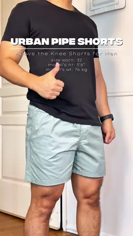 simple pero anlakasss ng dating nitong mint green na shorts! baka urban pipe shorts yan! 🔥💯 #shorts #shortsformen #plainshorts #abovetheknee #urbanpipeshorts #urbanpipe 