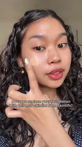cobain skintint baru lagii! shade 03 yaa ❤️ #skintint #skintificskintint 