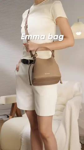 A touch of vintage charm, carried in every detail — this is Emma.✨🫶🏻 #Bostanten #taselempang #fyp #bostanten #emmabag #classicdumplingbag 