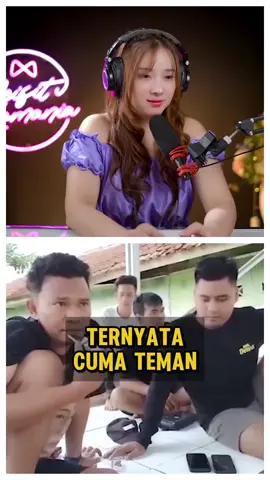 Ada yang pernah cuma dianggap teman gak? tonton fullnya di YT channel MEISITA REACTION #meisitalomania #reaction #hanya #teman #dagelan #viral #comedy 