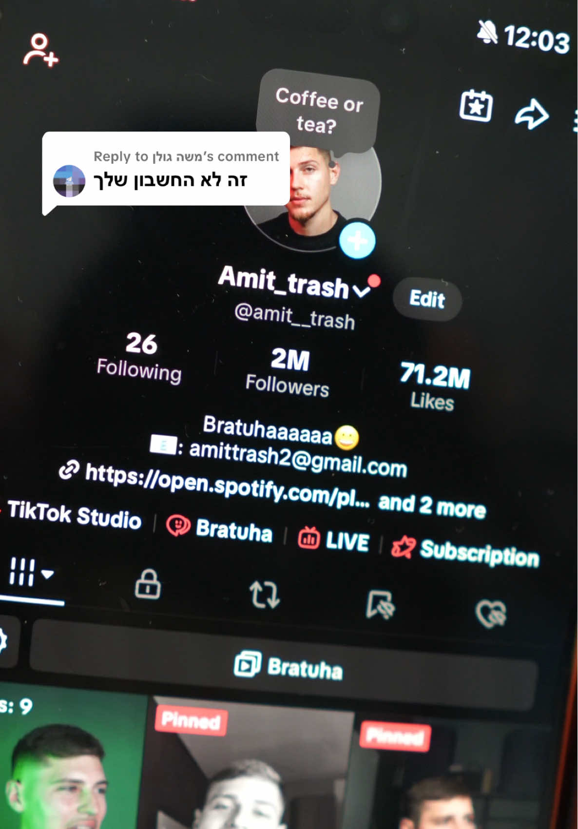 Replying to @משה גולן מה תרצו לשאול עוד?