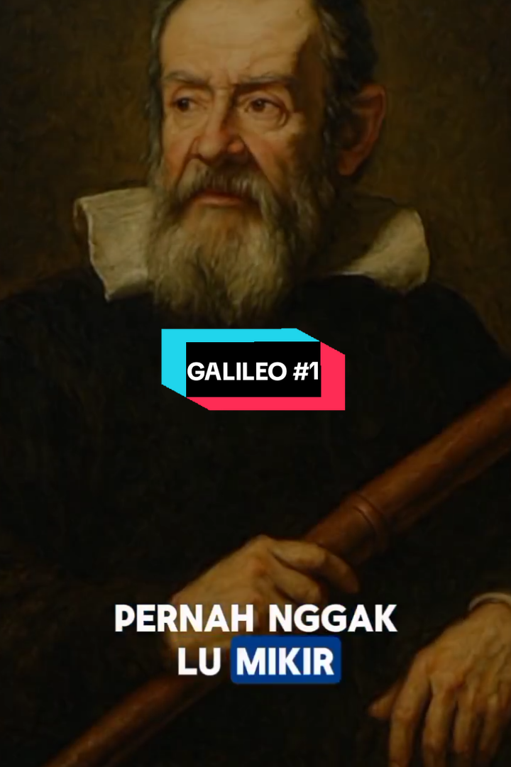 Bagian 1 | Dia bilang bumi mengelilingi matahari... dan hampir dibunuh karenanya.  Abad ke-17. Ketika ilmu pengetahuan dianggap sebagai penghinaan terhadap iman. Galileo Galilei, sang ilmuwan gila teleskop, melihat sesuatu yang tidak ingin dilihat dunia. Langit tak sempurna, bintang baru muncul, dan bulan... berlubang. Kebenaran mulai muncul, tapi ancaman juga mulai datang. Lanjut part 2, kita bahas bukti-bukti ilmiah Galileo yang mengguncang Gereja. #GalileoGalilei #FaktaIlmiah #NarasiSejarah #KontenEdukasi #StoryTime