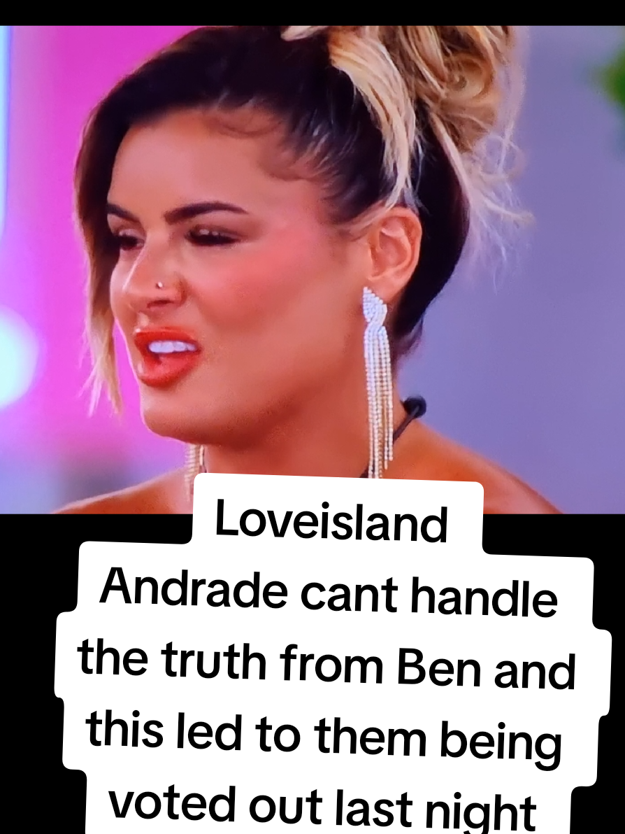Loveisland  Andrade cant handle the truth from Ben...we all know she was into Dejon and used Ben to get into the villa. not sure who she's trying to kid and was why they got voted out. #Ben #andrade #dejon #Meg #LoveIsland #loveislanduk  #loveisland2025 #realitytv #Relationship #uktv #realityshow 