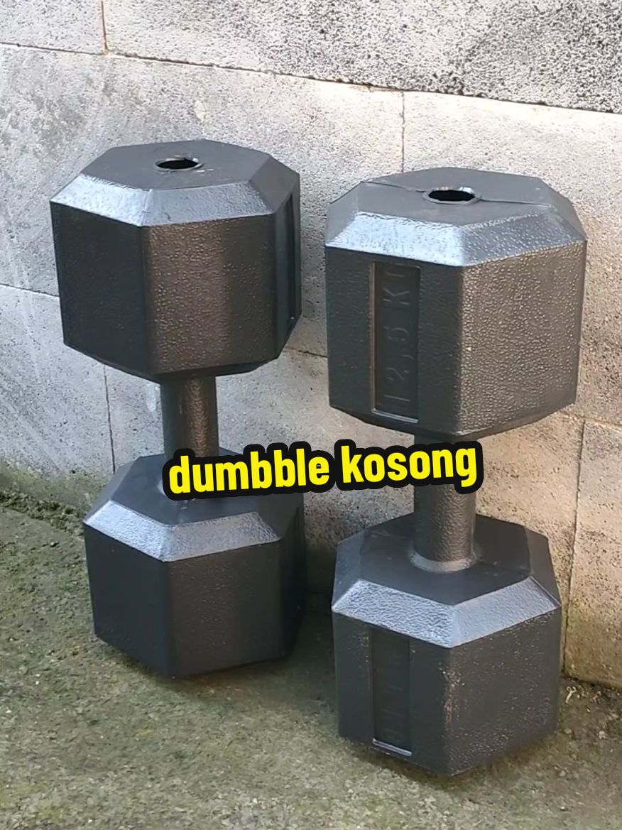 alat gym dumbble kosongan sudah ready lagi di keranjang#alatgym #gymrumahan #gymdirumah #gym #jualanonline 